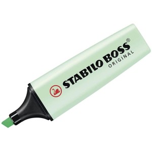 Zakreślacz STABILO BOSS pastelowy zielony -70/116-