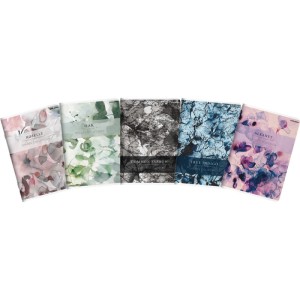 Zeszyt A5/60 kratka z marginesem 70g posiada adresówkę okładka laminowana TOP 2000 SHADES mix wzorów i kolorów 1szt. /400158935/