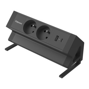 Moduł zasilający POWER DESK 2 TYP E FELLOWES czarny 1 szt. /100137184/