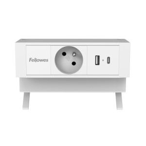 Moduł zasilający POWER DESK TYP E FELLOWES biały 1 szt. /100137175/