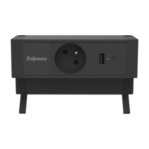Moduł zasilający POWER DESK TYP E FELLOWES czarny 1 szt. /100137174/