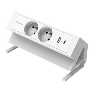 Moduł zasilający POWER DESK 2 TYP E FELLOWES biały 1 szt. /100137185/