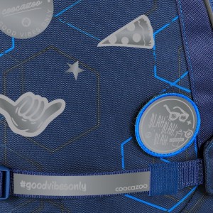 ZESTAW NAKLEJEK NA PLECAK SREBRNE  /002114890000/