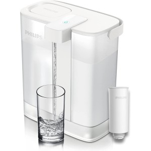 Zestaw filtrujący do wody 3,0l philips awp2980wh3 automatyczny + 3 wkłady biały 1szt. /002256360000/