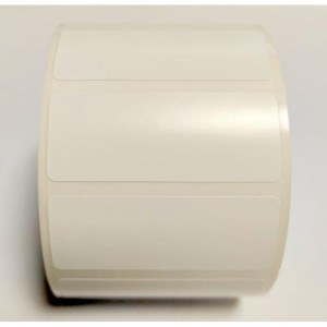 Etykiety na rolce termiczne 50x20mm GILZA 40mm 1000etykiet białe