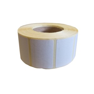 Etykiety na rolce termiczne 40X28mm ekologiczne 1000etykiet białe