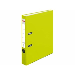 Segregator Herlitz A4/50mm ekonomiczny limonkowy
