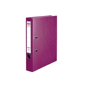 Segregator Herlitz A4/50mm ekonomiczny jagodowy