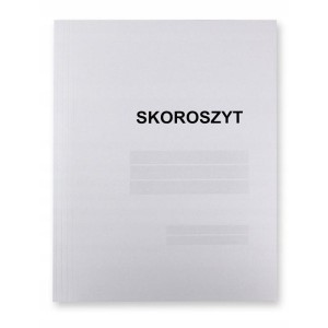 Skoroszyt zwykły kartonowy A4 pełny 250g KIELTECH (W#77K006A1)