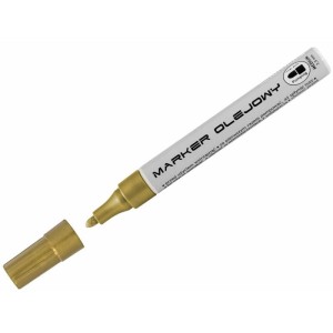 Marker olejowy 2,5mm TOMA ekonomiczny TO-420 złoty /TO-42093/