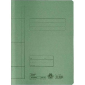 Skoroszyt kartonowy A4 pełny KIELTECH zielony