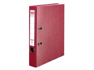 Segregator Herlitz A4/50mm ekonomiczny czerwony