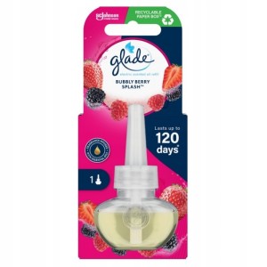 Odświeżacz elektryczny 20ml GLADE BY BRISE ELECTRIC BLUEBERRY SPLASH zapas 1szt.
