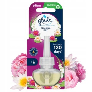 Odświeżacz elektryczny 20ml GLADE BY BRISE ELECTRIC RELAXING ZEN zapas 1szt.