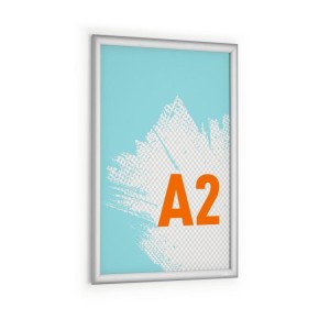 Ramka aluminiowa zatrzaskowa A2 DURABLE OUTDOOR srebrna 1szt. /504623/