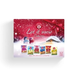 Herbata zestaw kopertowana TEEKANNE LET IT SNOW COLLECTION z zawieszką 6x5szt.