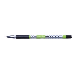 Długopis żelowo-fluidowy 0,5mm Q-CONNECT czarny 1szt. /KF14478/
