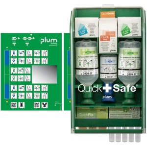 Apteczka ścienna PLUM QUICKSAFE COMPLETE z wyposażeniem 1szt. /BH-5174/