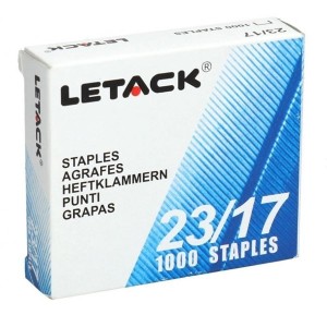 Zszywki 23/17 TAURUS 150 kartek 83-344023 1000szt. /TT00788/