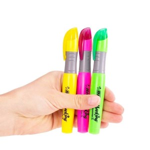 Zakreślacz 1,7-5,1mm BIC BRITE LINER XL ŻÓŁTY