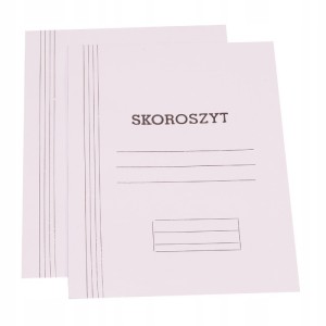Skoroszyt zwykły kartonowy A4 pełny 280g IDEST 1 szt. /4-00961/