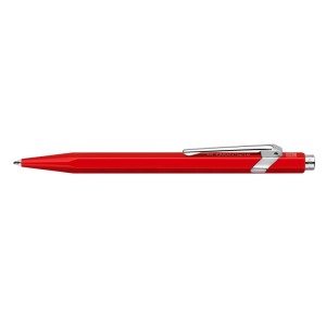Długopis automatyczny CARAN D'ACHE 849 POP LINE METAL-X M w pudełku obudowa czerwona wkład niebieski /CD849-780/