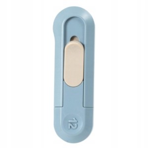 Nóż do papieru mini 12mm NUSIGN ostrze łamane niebieski 1szt. /ENS065-BL/