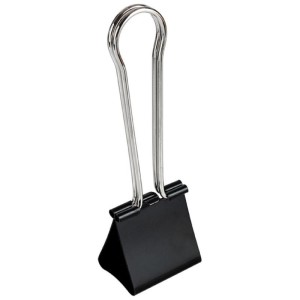 Klip biurowy 60mm XL GRAND CZARNY 2szt. /110-1721/