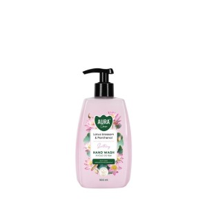 Mydło w płynie z pompką 500ml BISPOL AURA CARE LOTOS BLOSSOM zapach lotosu 1szt. /AHW-004-007/