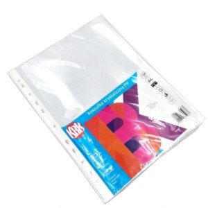Koszulka zawieszkowa w pudełku A4 55mic krystaliczna KBK 100szt. /200-0139-LEVIATAN-KBK/