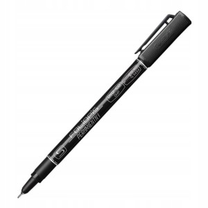 MARKER FOLIOPIS/DO CD 0,4-0,5mm S IGŁOWA D.RECT CZARNY /102061/