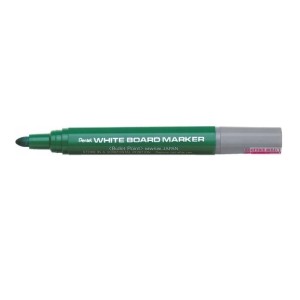 Marker suchościeralny okrągły 2,8mm PENTEL MW5W zielony 1szt.