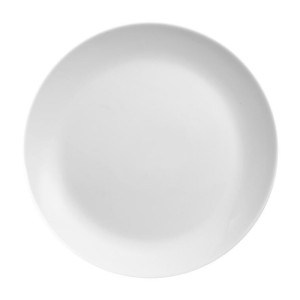 Talerz obiadowy 24cm AMBITION BASIC biały 1szt.  /42849/