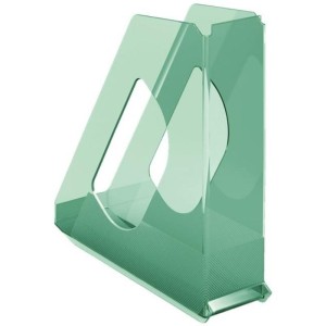Pojemnik na czasopisma Esselte Colour'Ice zielony transparentny /626280/