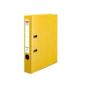 Segregator Herlitz A4/50mm ekonomiczny żółty