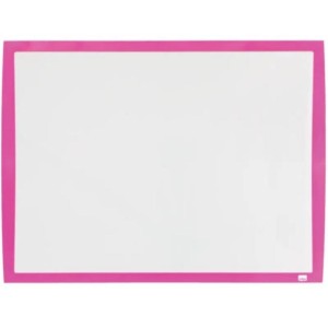 Tablica magnetyczna suchościeralna RAMA rózowa 43x58,5cm 1szt. /2104177/