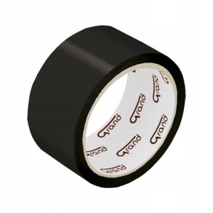 Taśma pakowa 48mm x 50y AKRYL GRAND czarna 1szt. /130-1242/