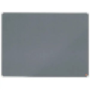 Tablica filcowa ogłoszeniowa NOBO PREMIUM PLUS 150x120cm szara 1szt  /1915198/
