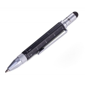Długopis automatyczny TROIKA CONSTRUCTION LILIPUT wielozadaniowy 1,0mm czarny 1szt. /TRPIP25/BK/