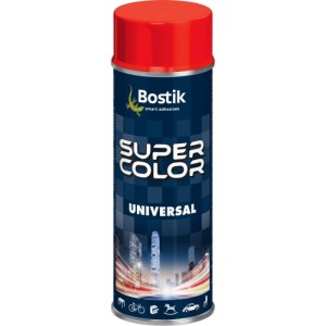 Lakier akrylowy 400ml BOSTIK SUPER COLOR UNIVERSAL czerwony  RAL3020 1szt. /RAL3020/