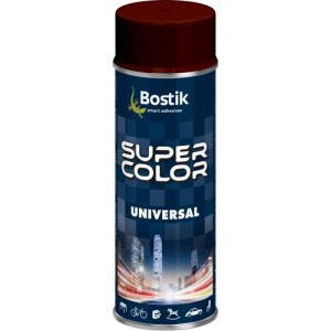 Lakier akrylowy 400ml BOSTIK SUPER COLOR UNIVERSAL brązowy RAL8011 1szt. /BOKSC263170/RAL8011/