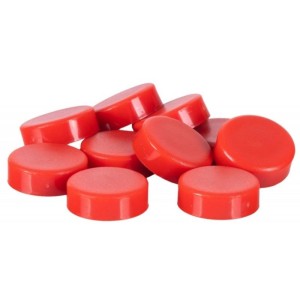 Magnesy 20mm Q-CONNECT czerwone 10szt. /KF02636/