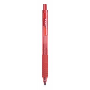 Długopis automatyczny żelowy 0,25mm OFFICE PRODUCTS czerwony 1szt. /17025711-04/