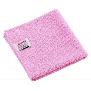 Ściereczka z mikrofibry 36x36cm VILEDA PROFESSIONAL MICROTUFF BASE czerwona 1szt. /VIP-169914/