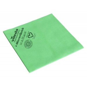 Ściereczka z mikrofibry 38x40cm VILEDA PROFESSIONAL R-MICRONQUICK zielona 1szt. /VIP-170633/