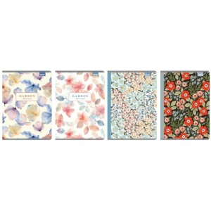 Zeszyt A5/60 kratka 70g brak adresówki  BENIAMIN FLOWER 1szt. /113857/