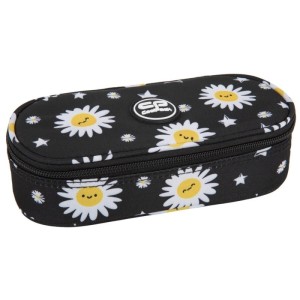 Piórnik saszetka usztywniona z wewnętrzna klapką PATIO COOLPACK CAMPUS DAISY BLACK /F062817/