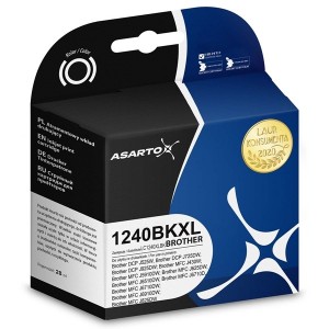 Tusz BROTHER LC124BKXL czarny ASARTO /AS-B1240BXL/