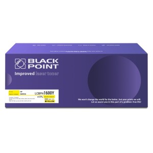 Toner HP Q6002A marki Black Point, yellow (żółty) /LCBPH1600Y/