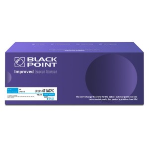 Toner HP CF411A cyan BLACK POINT /LCBPH411ACFC/